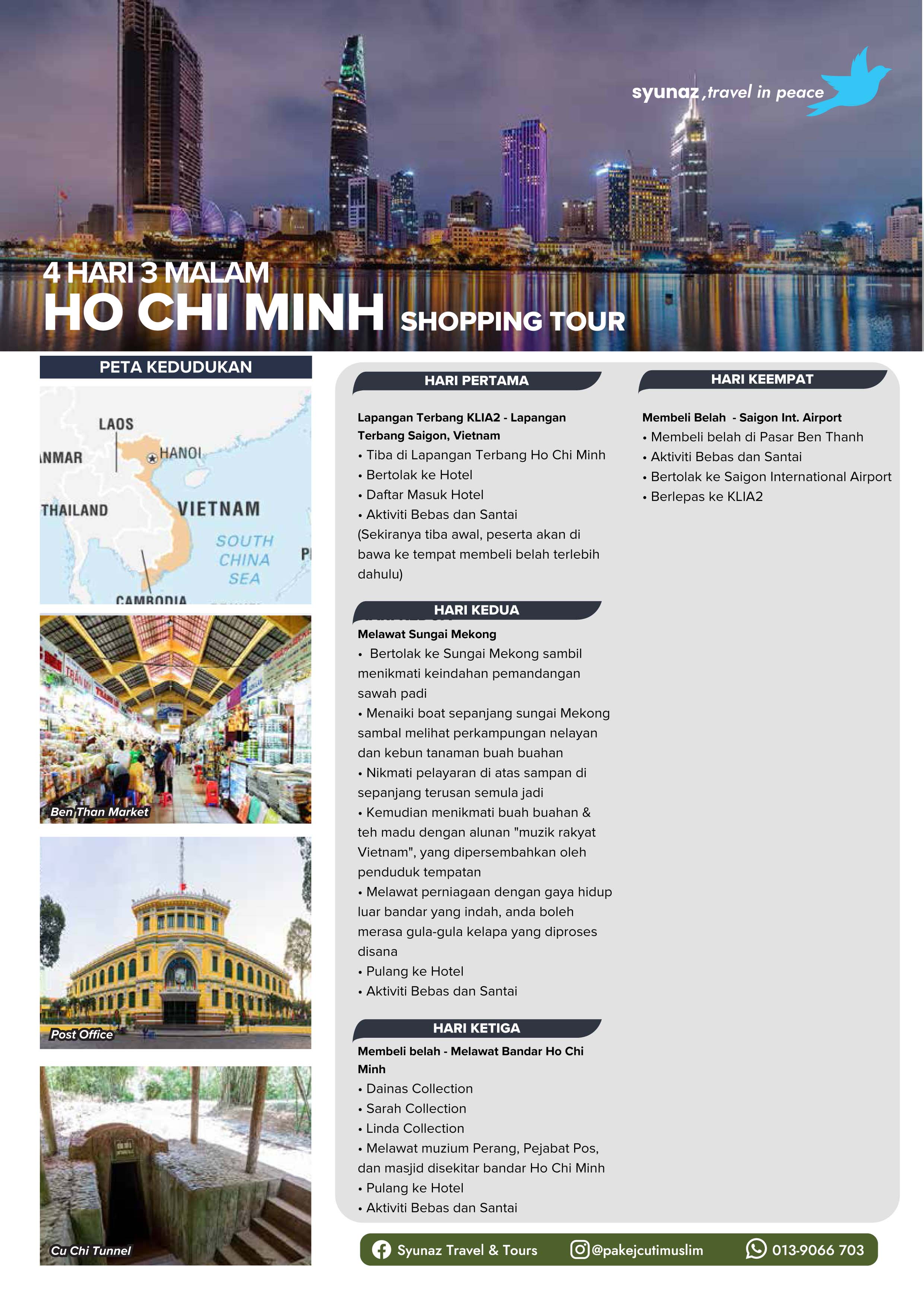 Ho Chi Minh 4D3N